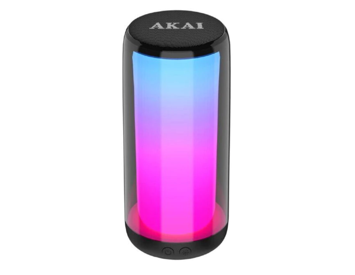 Boxa portabila Akai CS2 GLOW, 10w, negru, "CS2 GLOW" (timbru verde 0.8 lei)