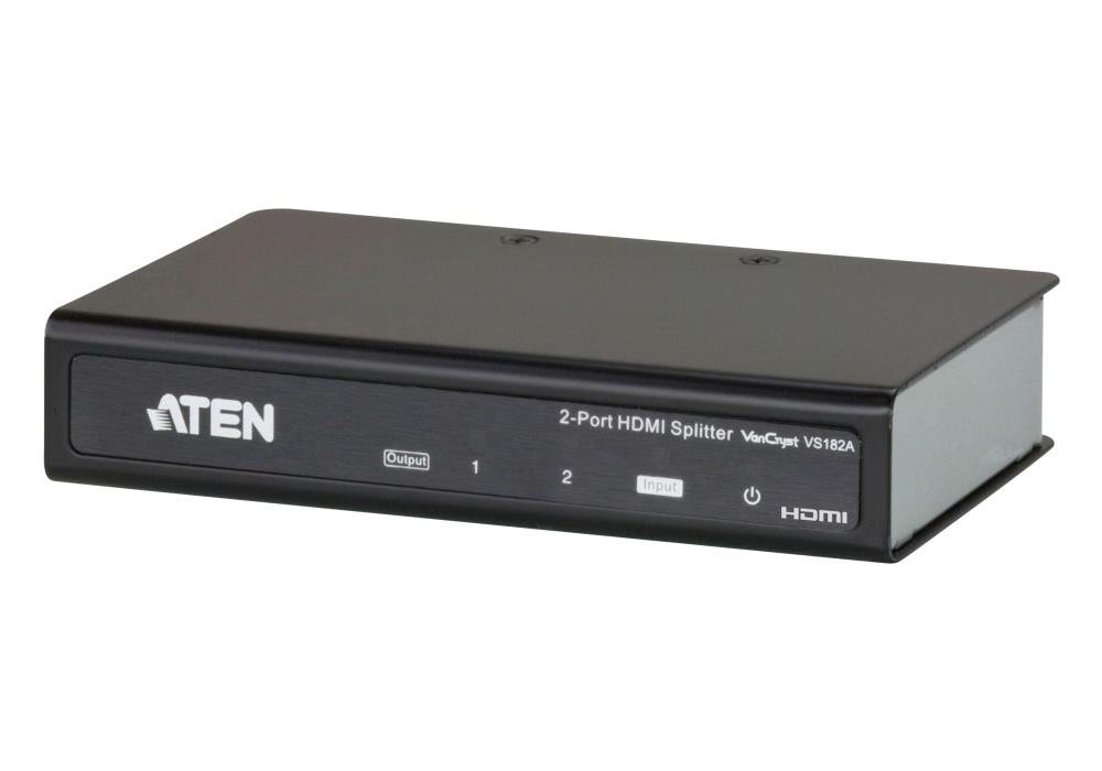I/O VIDEO SPLITTER 2PORT/VS182A-AT-G ATEN "VS182A-AT-G" (timbru verde 4 lei)