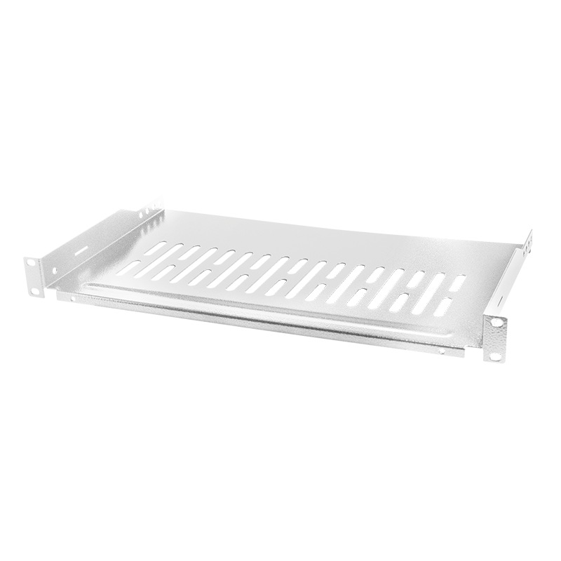 RAFT FIX LOGILINK 1U pentru rack 19", adancime 250mm, sarcina maxima 10Kg, vopsea antistatic, otel 1.5mm, grey, "SF1C35G"