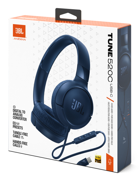 Casti bluetooth, wireless, airpods si audio JBL JBLT520CBLU"JBLT520CBLU" - imagine 10