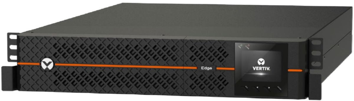 UPS Vertiv "EDGE", Line int., Tower/rack, 1350 W, AVR, IEC x 6, display LCD, back-up 11 - 20 min. "EDGE-1500IRT2UXL" (timbru verde 11 lei)