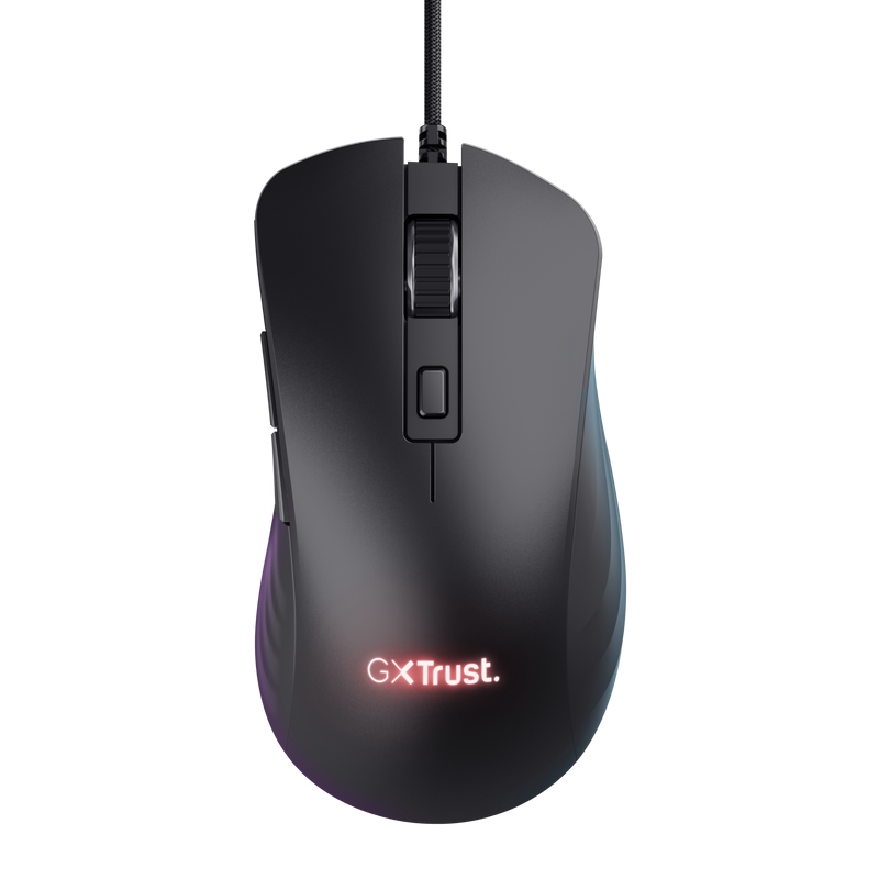 MOUSE Trust GXT924 YBAR+ 25600 DPI, ng "TR-24890" (timbru verde 0.18 lei)