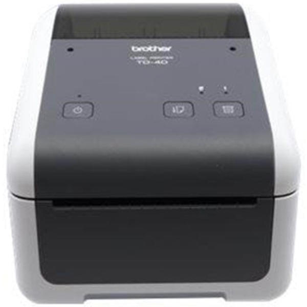 Imprimanta Transfer Termic BROTHER 203dpi TD-4410D, Viteza de tiparire: 203mm/s, Latime maxima de imprimare: 118mm|Conectiv: USB|SERIAL, Imprimare Cod de bare:DA, (Timbru verde 3.5 RON, "TD4410DXX1"