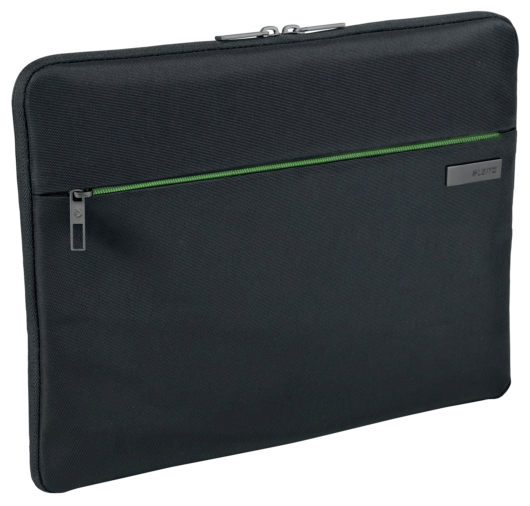 HUSA LEITZ notebook 13.3 inch, 1 compartiment, buzunar frontal, poliester, negru, "60760095"