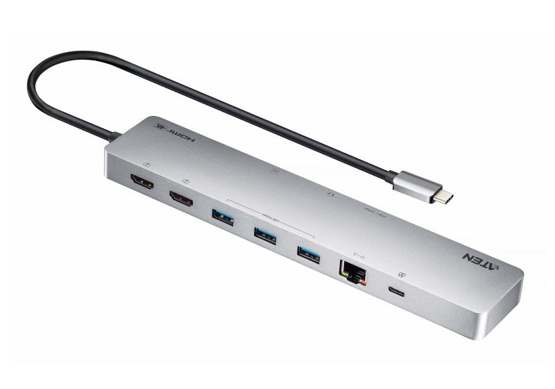 Docking Station Aten USB-C, negru "UH3240-AT" (timbru verde 0.18 lei)