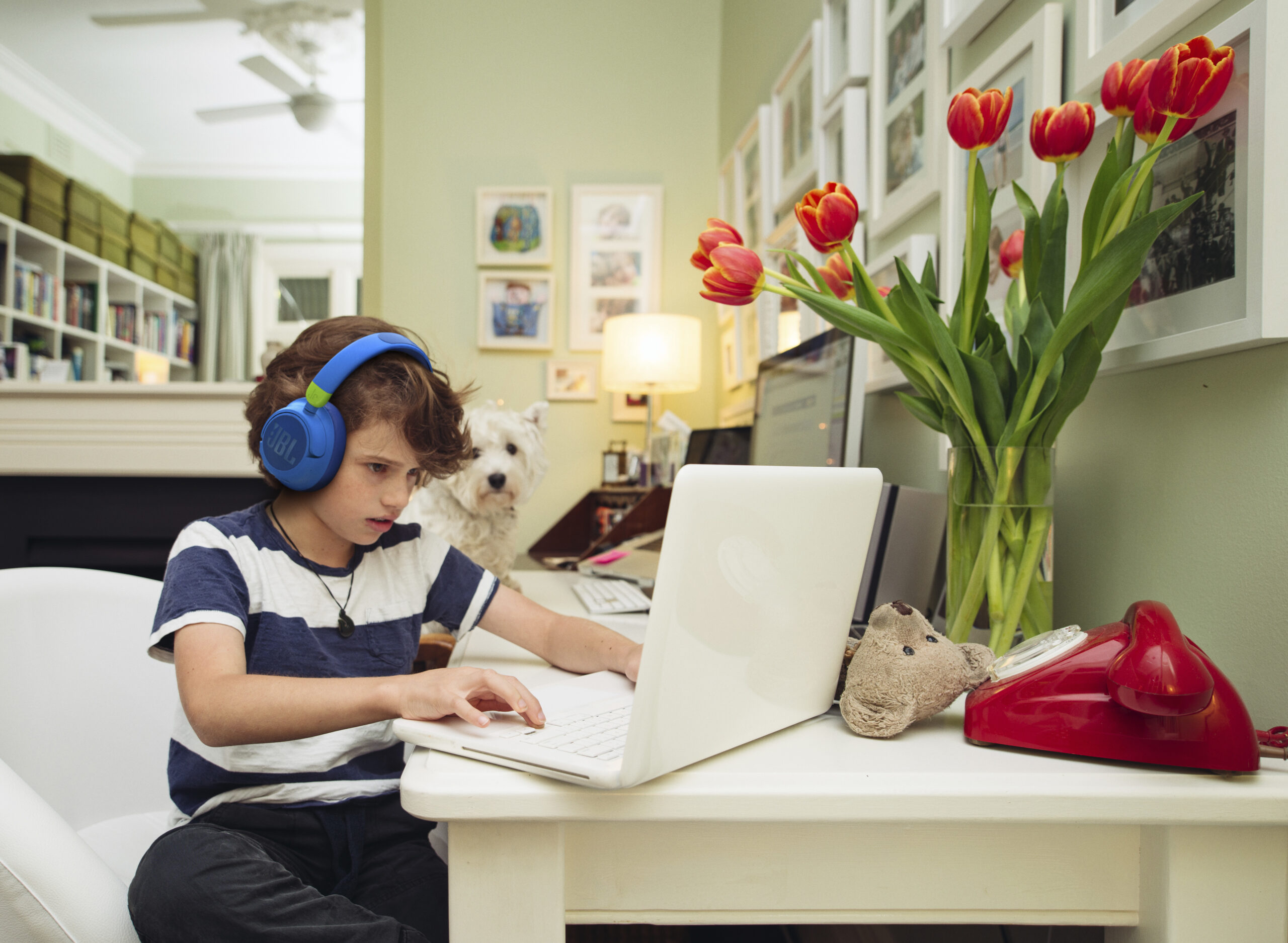 Casti bluetooth JR460NC"JBLJR460NCWHT" - imagine 9