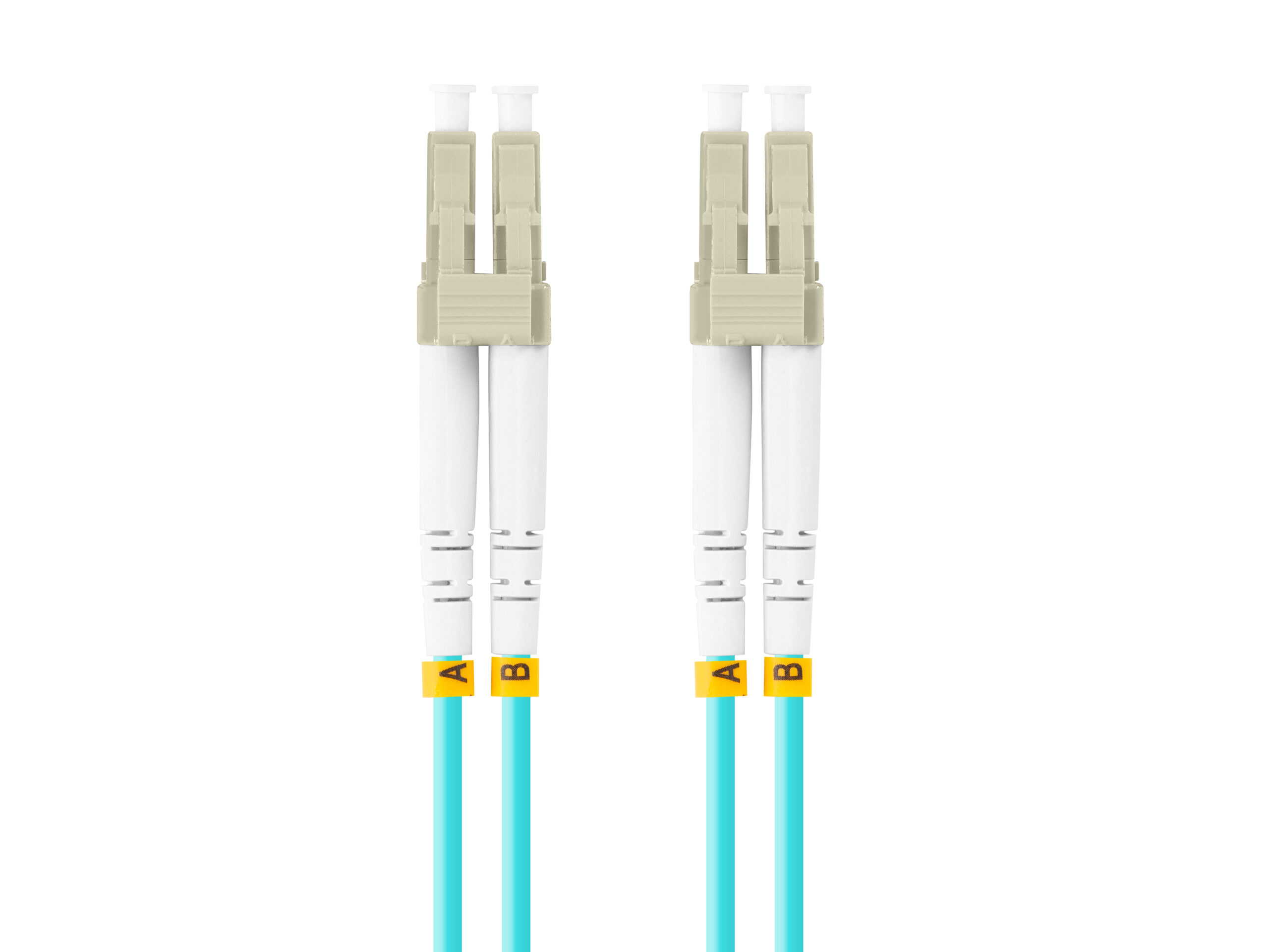 Patch cord fibra 3 m LSZH OM3 50/125 aq "FO-LULU-MD31-0030-TQ" (timbru verde 0.08 lei)