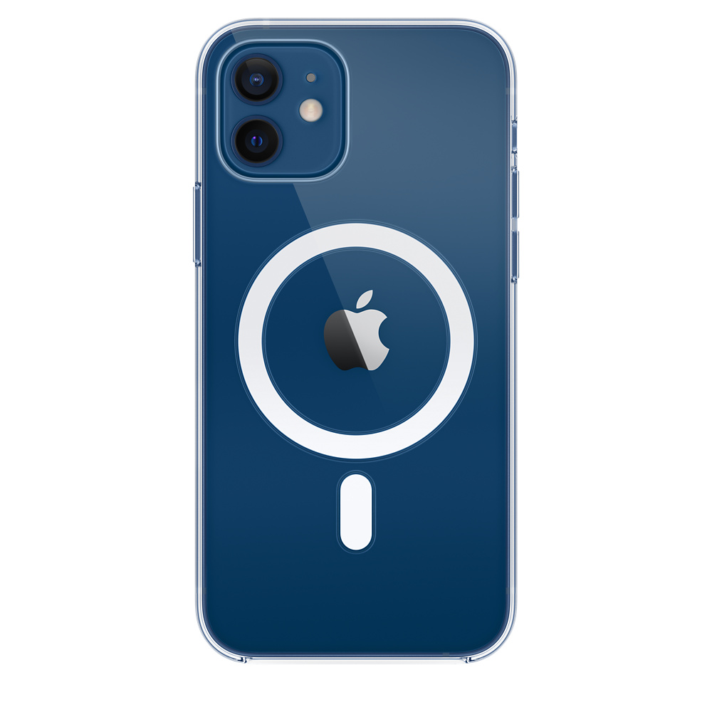 HUSA Smartphone Apple, pt iPhone 12 | iPhone 12 Pro, tip back cover (protectie spate) cu MagSafe, silicon, MagSafe, transparent, "mhlm3zm/a"