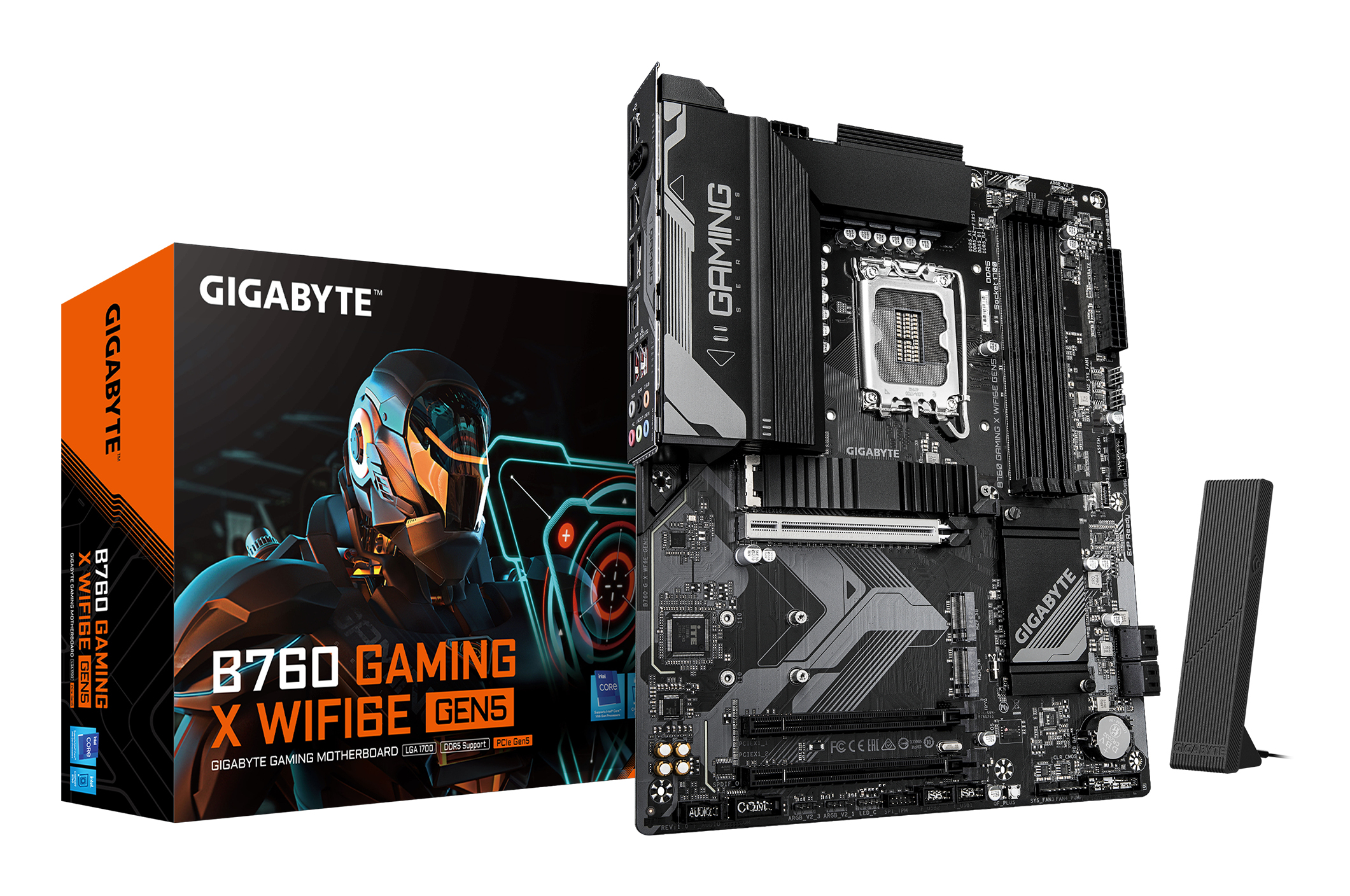 Placa de baza GIGABYTE B760 G X WF6E GEN5 "B760 G X WF6E GEN5"