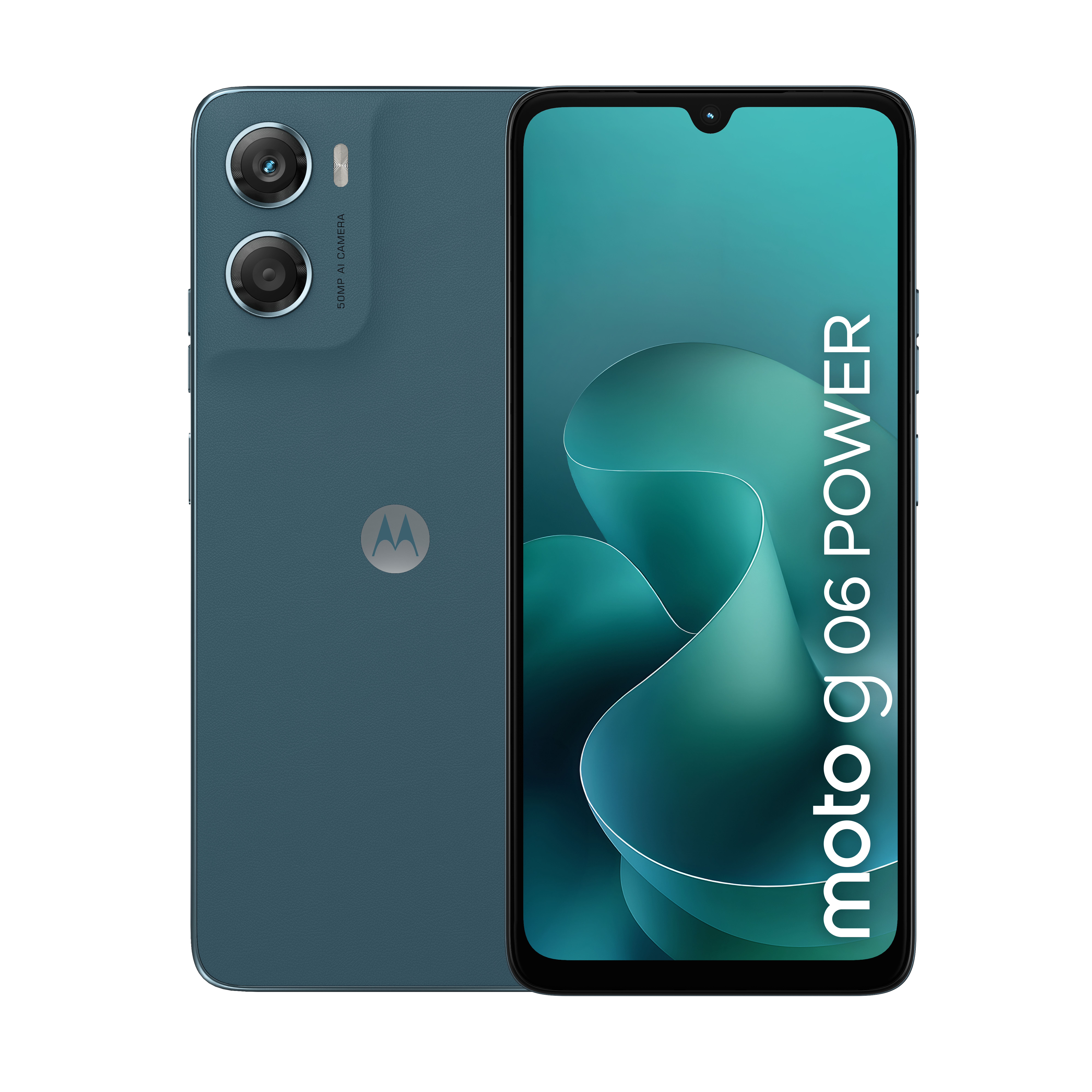 Telefon Mobil Motorola Moto G06 Power, Procesor Mediatek Helio G81 Ultra Octa-Core, 6.88", 4GB RAM, 256GB Flash, Camera 50 MP, Wi-Fi, 4G, Dual Sim, Android (Albastru) "PBA00002RO" (timbru verde 0.45 lei)