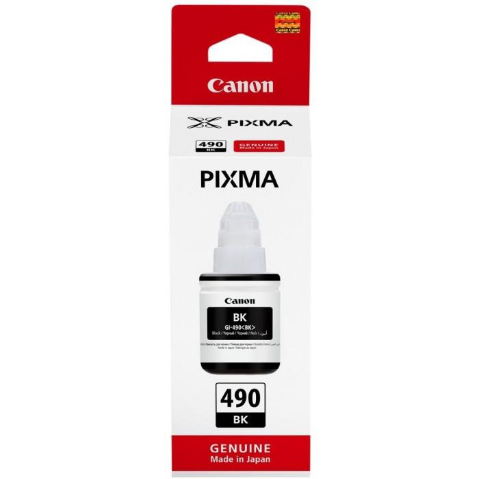 Cartus Cerneala Original Canon Black, GI-490BK, pentru G1400|G2400|G3400 , 135ml, (timbru verde 0.15 lei), "BS0663C001AA"
