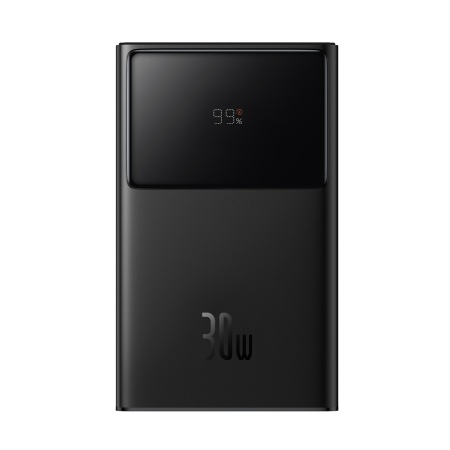 POWER BANK Baseus Star-Lord Digital, display, capacitate 10000mAh, 30W, 2 x USB; 1 x USB Type-C, total 5V/3A, negru, "P10022907113-00" (timbru verde 0.98 lei) - 6932172634933