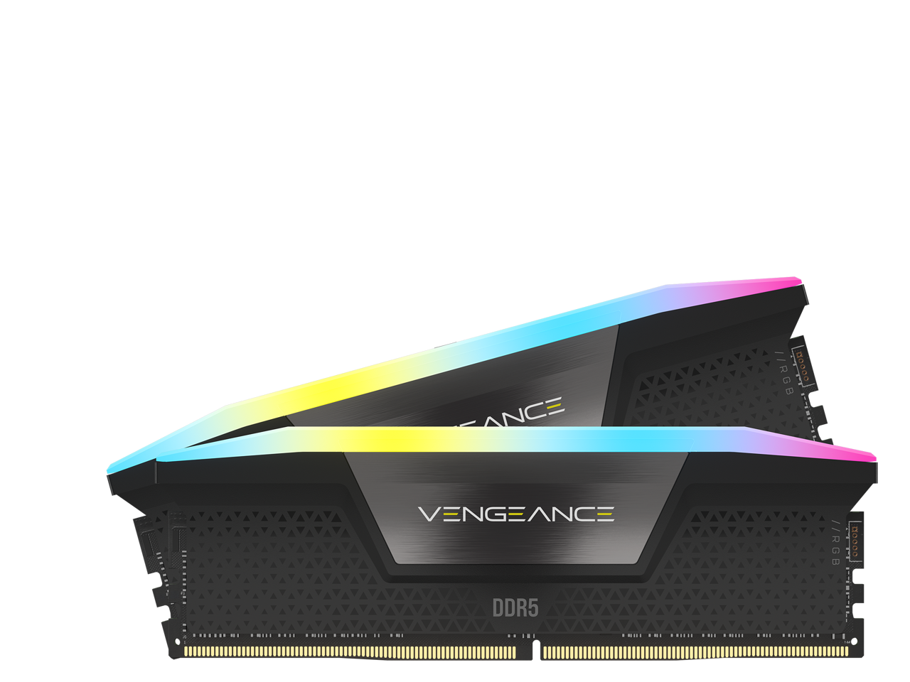 Memorie DDR Corsair "VENGEANCE" DDR5 64GB frecventa 5600 MHz, 32GB x 2 module, radiator, iluminare RGB, latenta CL40, "CMH64GX5M2B5600Z40K"