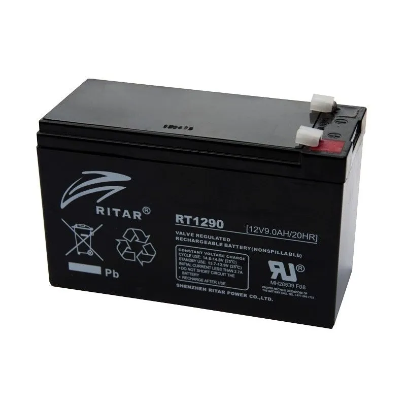 ACUMULATOR UPS CYBER POWER 12V / 7.2Ah, pentru seria BR700, "RITAR 12V/9AH FR" (timbru verde 0.5 lei)