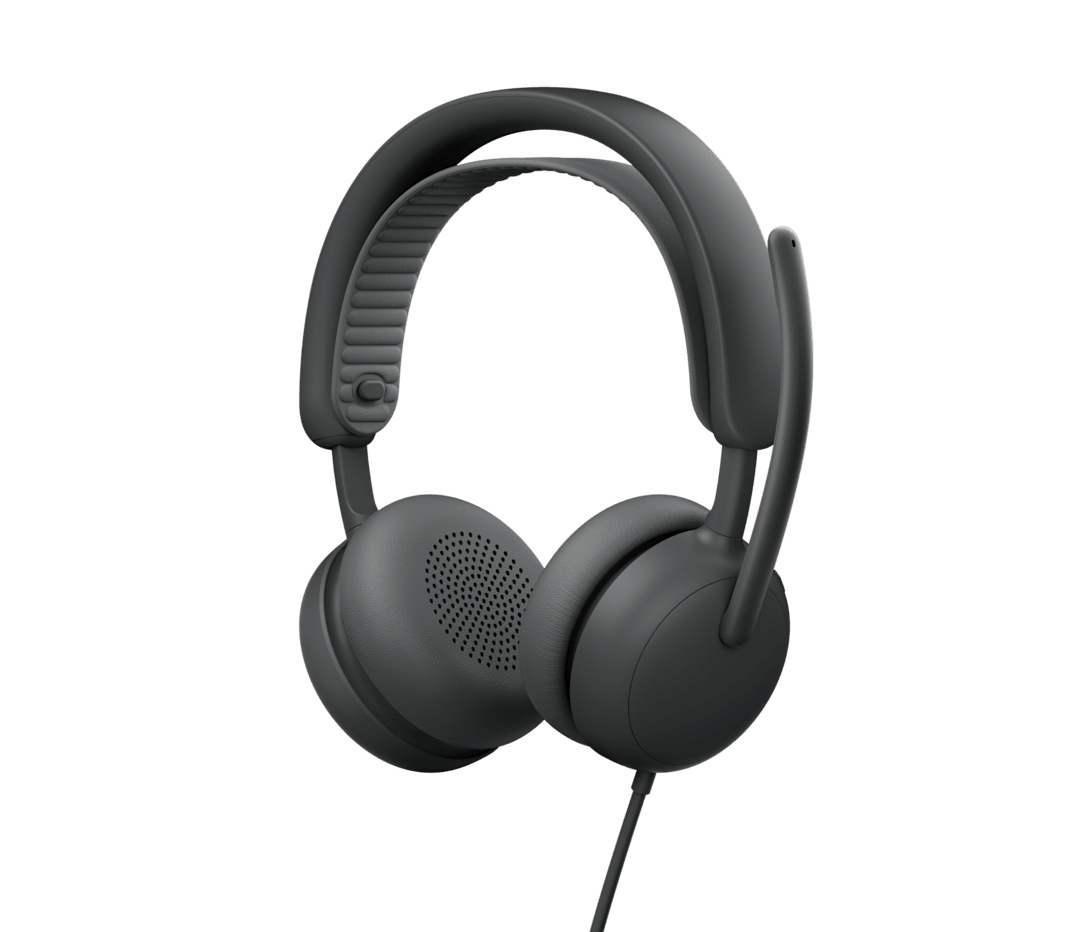 LOGITECH Zone Wired 2 Headset - Graphite"981-001619" (timbru verde 0.18 lei)