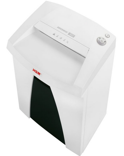 Distrugator documente manual HSM Securio B22, 13-15 coli, fasie (3.9 mm), securitate 2 "H-1830121" (timbru verde 11 lei)