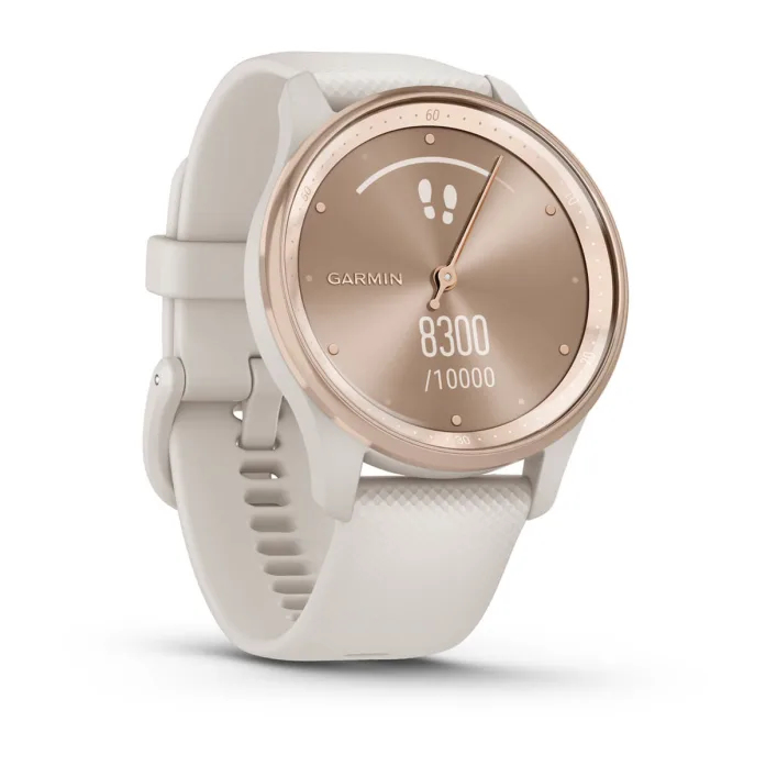 Smartwatch Vivomove Trend, LCD, 40mm, Hybrid, 254x346px, Touchscreen, GPS (satellite), Roz"010-02665-01" - imagine 2