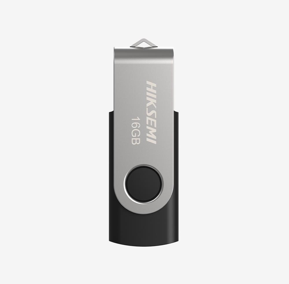 MEMORIE USB 2.0 HIKSEMI 8 GB, capac metalic, carcasa plastic, negru, "HS-USB-M200S/8G" (timbru verde 0.03 lei)