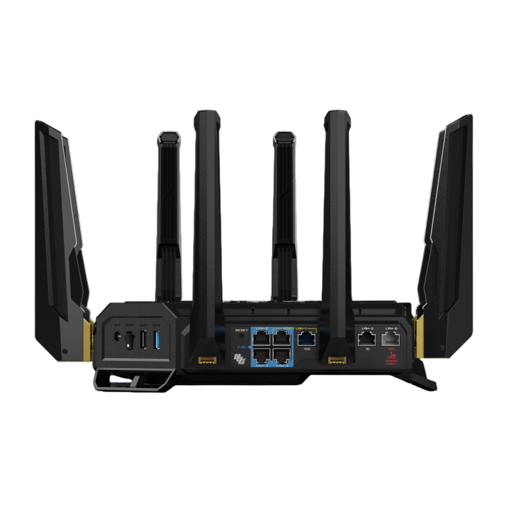 ASUS ROG Rapture GT-BE98 Edition 20 Router"GT-BE98 EDITION 20" - imagine 5