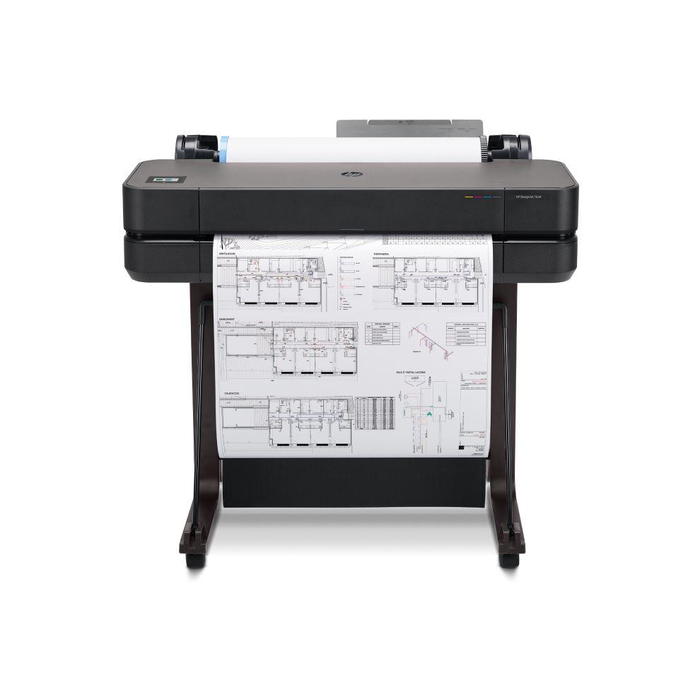 Plotter inkjet Color HP DesignJet T630, A1, Functii: Impr., Viteza de Printare Monocrom: 30sec, Viteza de printare color: , Conectivitate:USB|Retea|WiFi, Duplex:, ADF:Nu(Timbru Verde 40lei) "5HB09A"