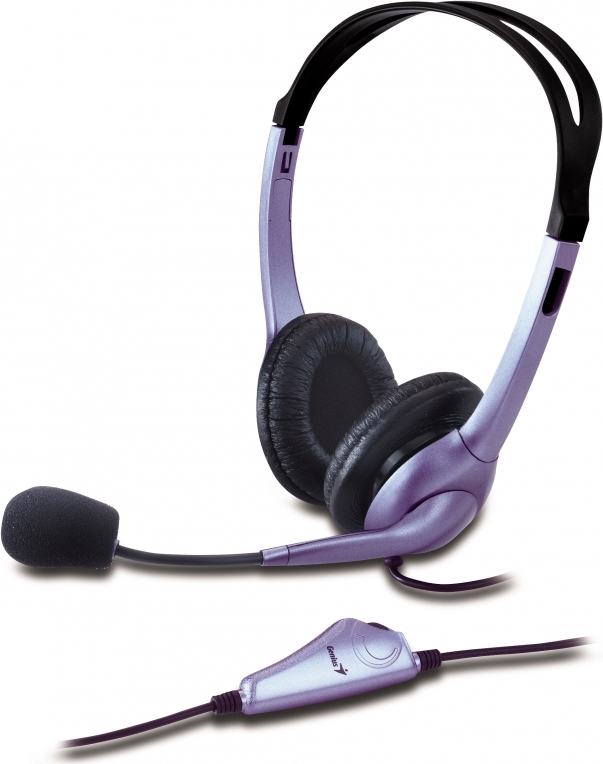 CASTI Genius, "HS-04S", cu fir, standard, utilizare multimedia, microfon pe brat, conectare prin Jack 3.5 mm x 2, negru, "31710025100", (timbru verde 0.8 lei)