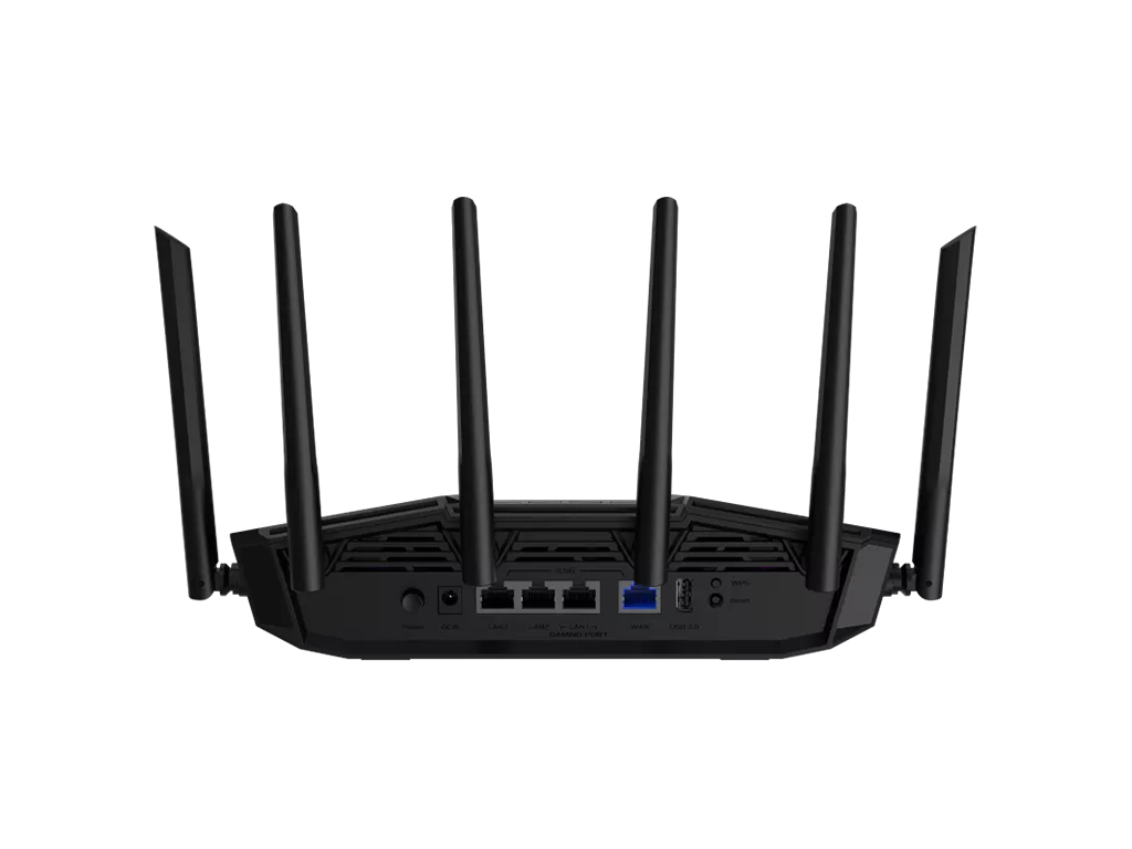 ASUS TUF Gaming BE9400 Tri Band WiFi 7 802.11be Extendable Gaming Router "TUF-BE9400" - imagine 6
