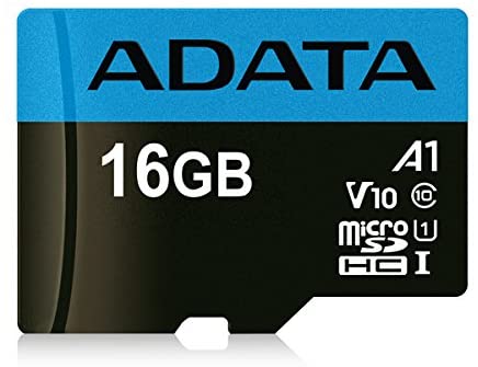 CARD MicroSD ADATA, 16 GB, microSDHC, clasa 10, standard UHS-I U1, "AUSDH16GUICL10A1-RA1" (timbru verde 0.03 lei)