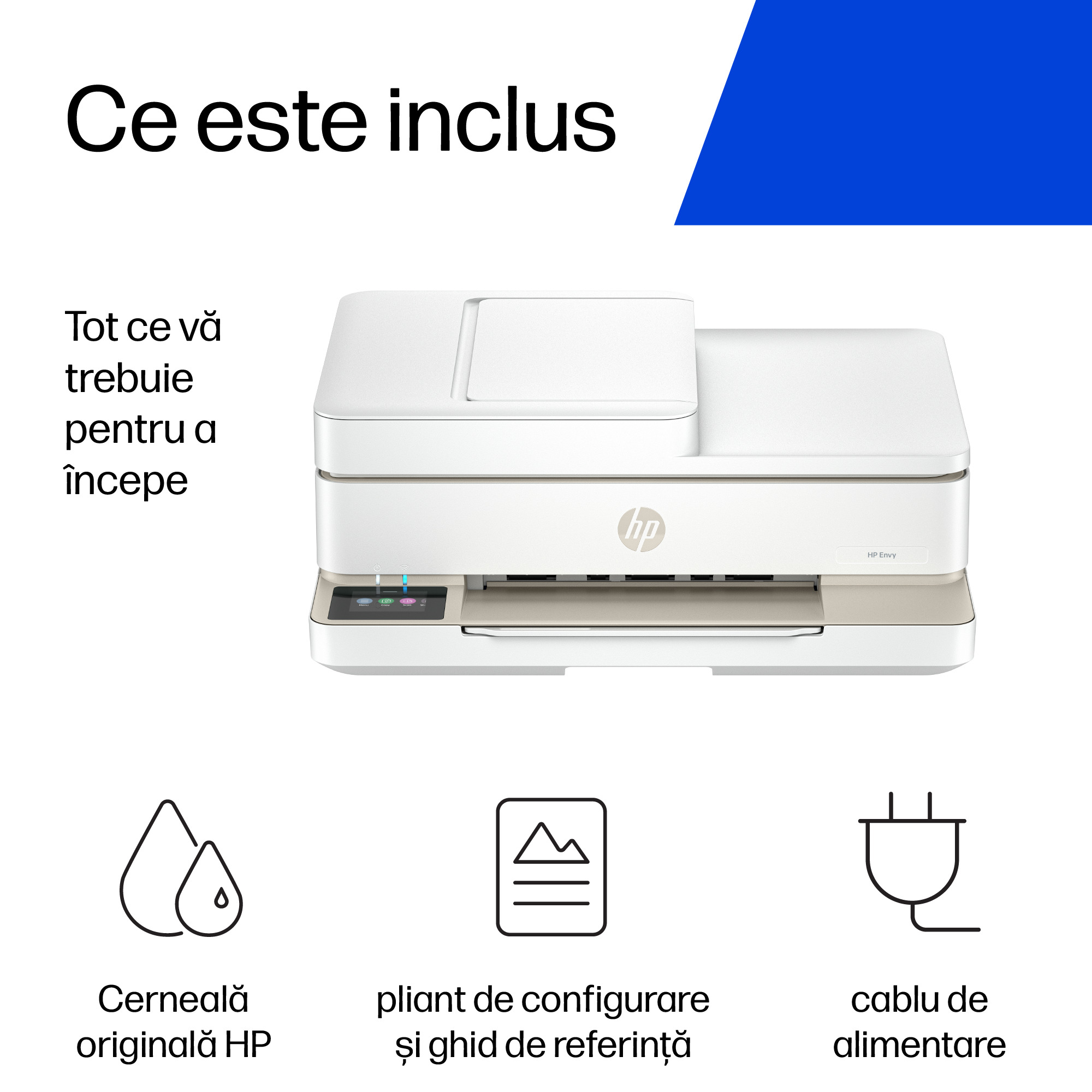 Multifunctional InkJet Color HP, ENVY 6520E, A4, Functii: Impr.|Scan.|Cop., Vit.Print. 10ppm, Conectivitate:USB|WIFI, Duplex:Da, ADF:ADF(incl.TV 8lei) "714N9B" - imagine 6