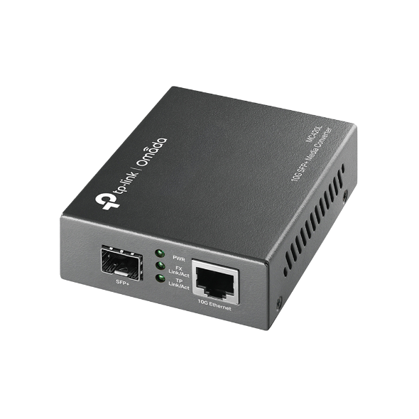 MEDIA CONVERTOR TP-LINK, Omada 10G Multi-Gigabit SFP, 1× SFP+, 1 × 1G/2.5G/5G/10Gbps RJ-45, "MC420L"