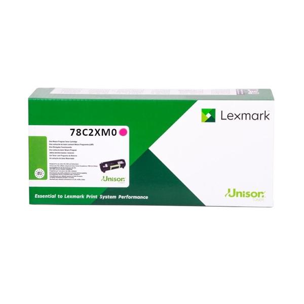 Toner Original Lexmark Magenta, 78C2XM0, pentru CS421|CS521|CS622|CX421|CX522|CX622|CX625|CX625, 5K, (timbru verde 1.2 lei)"78C2XM0"