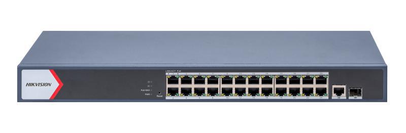 SWITCH HIKVISION 24+2 GIGABIT POE 370W "DS-3E1526P-EIV2" (timbru verde 2 lei)