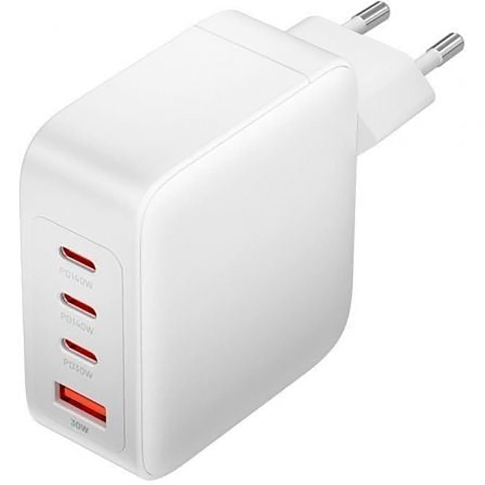 Alimentator retea Vention, 3 x USB-C (140W/140W/30W), 1 x USB-A (18W), GaN, PD, QC, Cablu USB-C 1.5m inclus, alb, "FEIW0-EU" (timbru verde 0.18 lei)