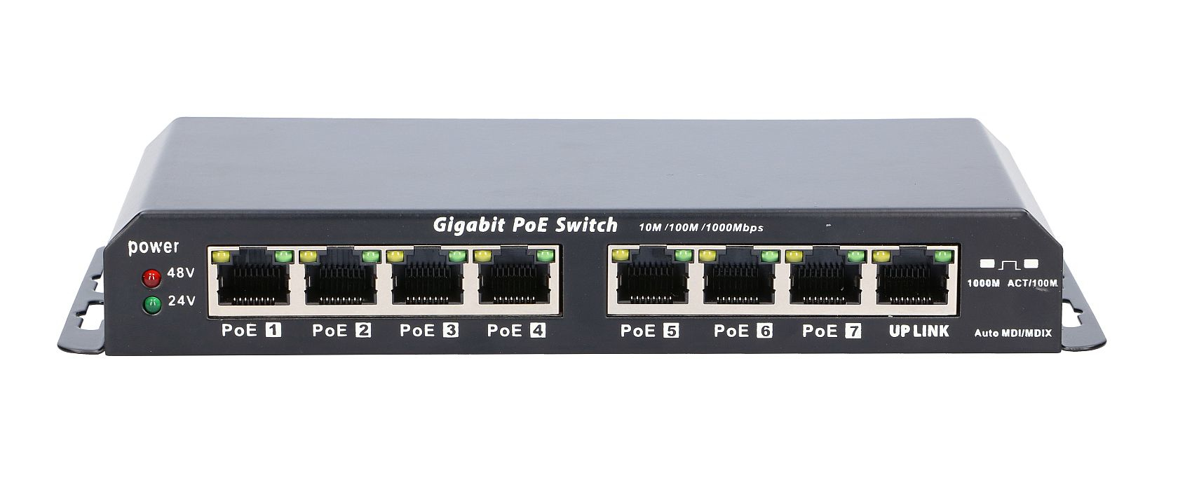 Extralink KRATOS PoE Switch "EX.1025" (timbru verde 2 lei)