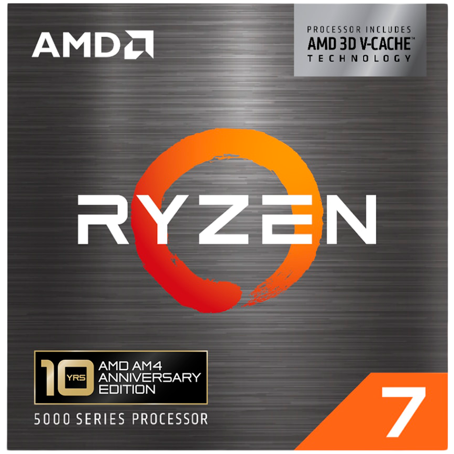 AMD CPU Desktop Ryzen 7 8C/16T 5800X3D (4.5GHz,100MB,105W,AM4) Box "100-100000651POF"