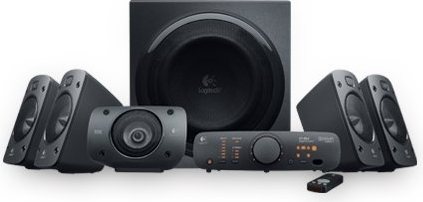 BOXE LOGITECH 5.1, RMS: 500W (4 x 67W, 1 x 165W, 1 x 67W), telecomanda wireless, black, "Z906" "980-000468" (timbru verde 4.00 lei)