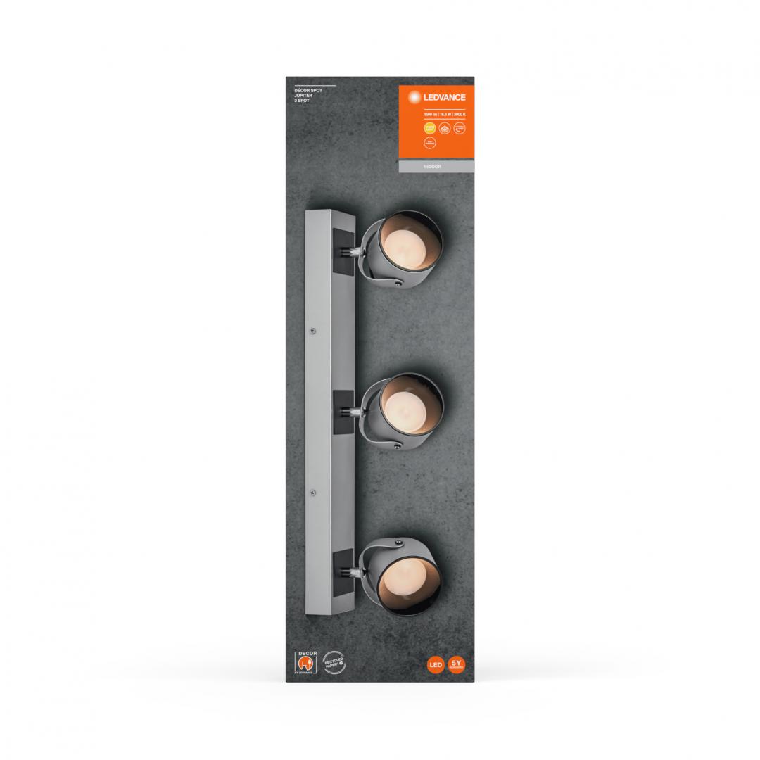 DECOR SPOT JUPITER 500MM 16.5W830SILEDV "000004058075828247" (timbru verde 4.00 lei)