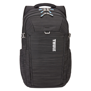 RUCSAC THULE, pt. notebook de max. 15.6 inch, 28 l, 3 compartimente, buzunar frontal x 2 | buzunar lateral x 2, waterproof, nylon, negru, "CONBP216 BLACK" / 3205354