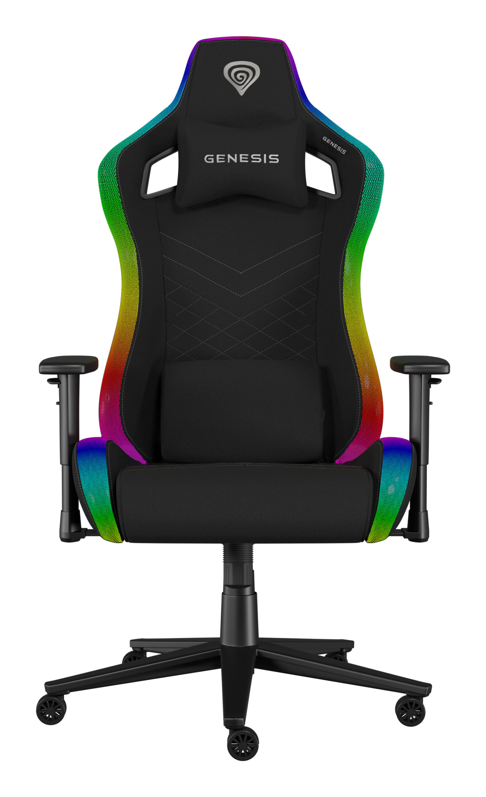Scaun Genesis Trit 660 150kg negru "NFG-2247"