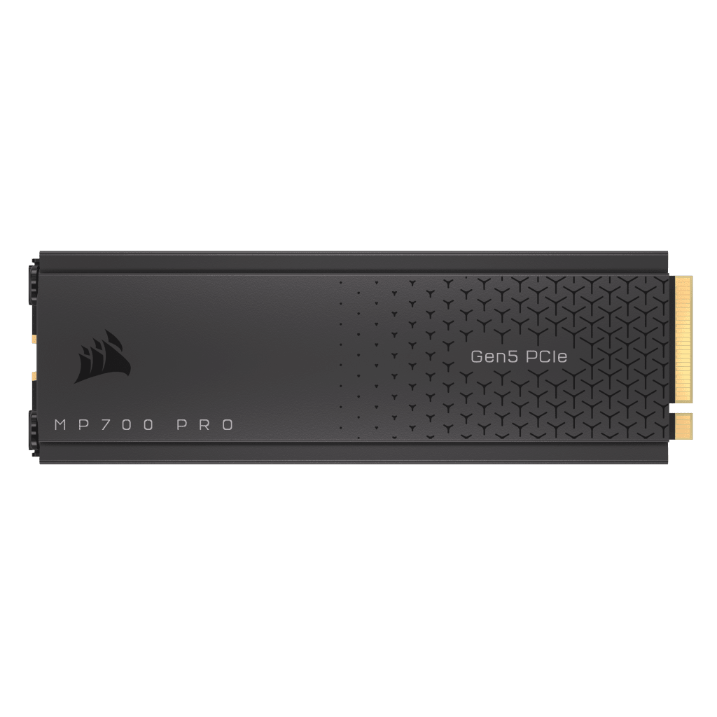 SSD Corsair MP700 PRO cu Air Cooler, 4TB, PCIe Gen 5.0 x4, NVMe 2.0, M.2 2280, Negru "CSSD-F4000GBMP700PRO"