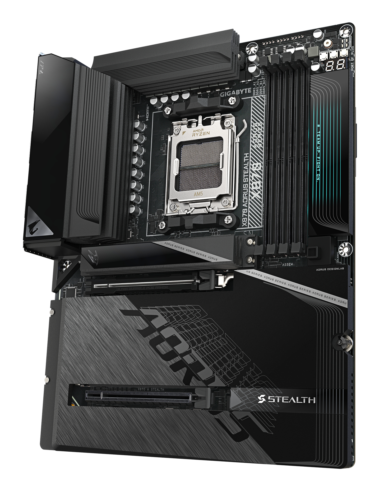 MB GIGABYTE X870 AORUS STEALTH"X870 A STEALTH" - imagine 4