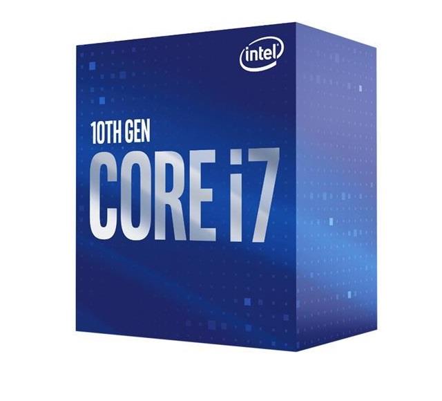 CPU INTEL i7-10700, skt LGA 1200, Core i7, frecventa 2.9 GHz, turbo 4.8 GHz, 8 nuclee, putere 65 W, "BX8070110700 S RH6Y"
