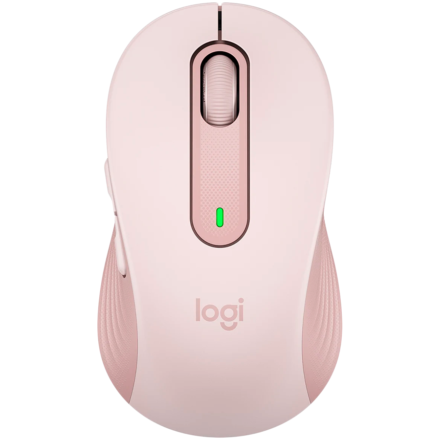 LOGITECH Signature M650 L Wireless Mouse - ROSE - BT - EMEA - M650 L, "910-006237" (timbru verde 0.18 lei)