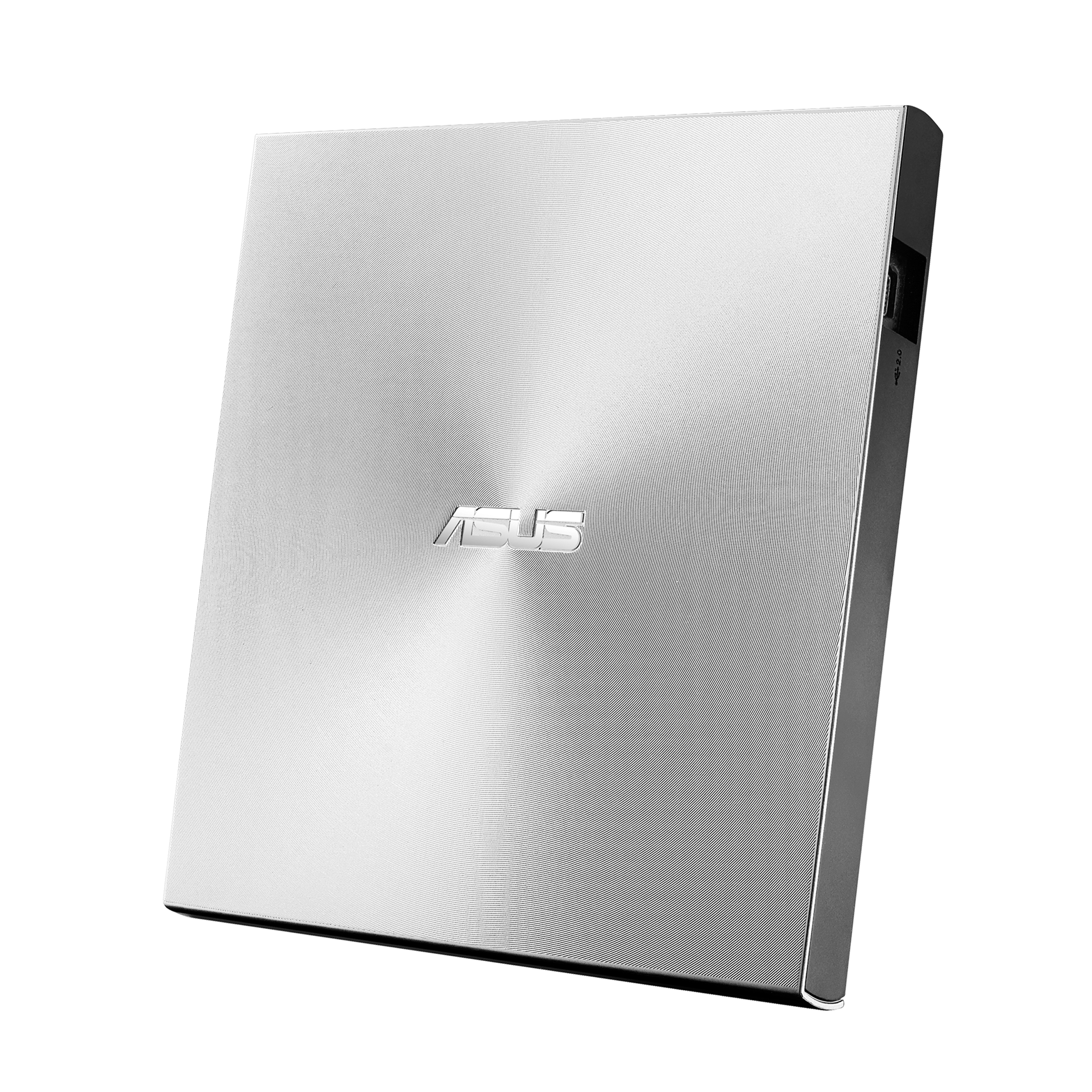 DVD writer extern ASUS ZenDrive U8M, 8X, ultra-subtire 13.9mm, suport M-DISC, USB tip C, compatibil Windows si Mac OS, Nero BackItUp, E-Green, Argintiu "90DD0292-M29000" - imagine 3