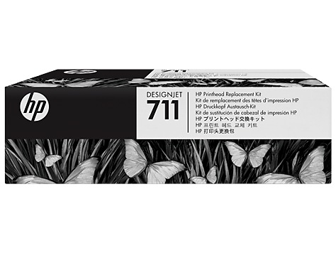 Cap Printare Original HP CMYK, nr.711, pentru Designjet T120|T520, , (timbru verde 0.15 lei), "C1Q10A"