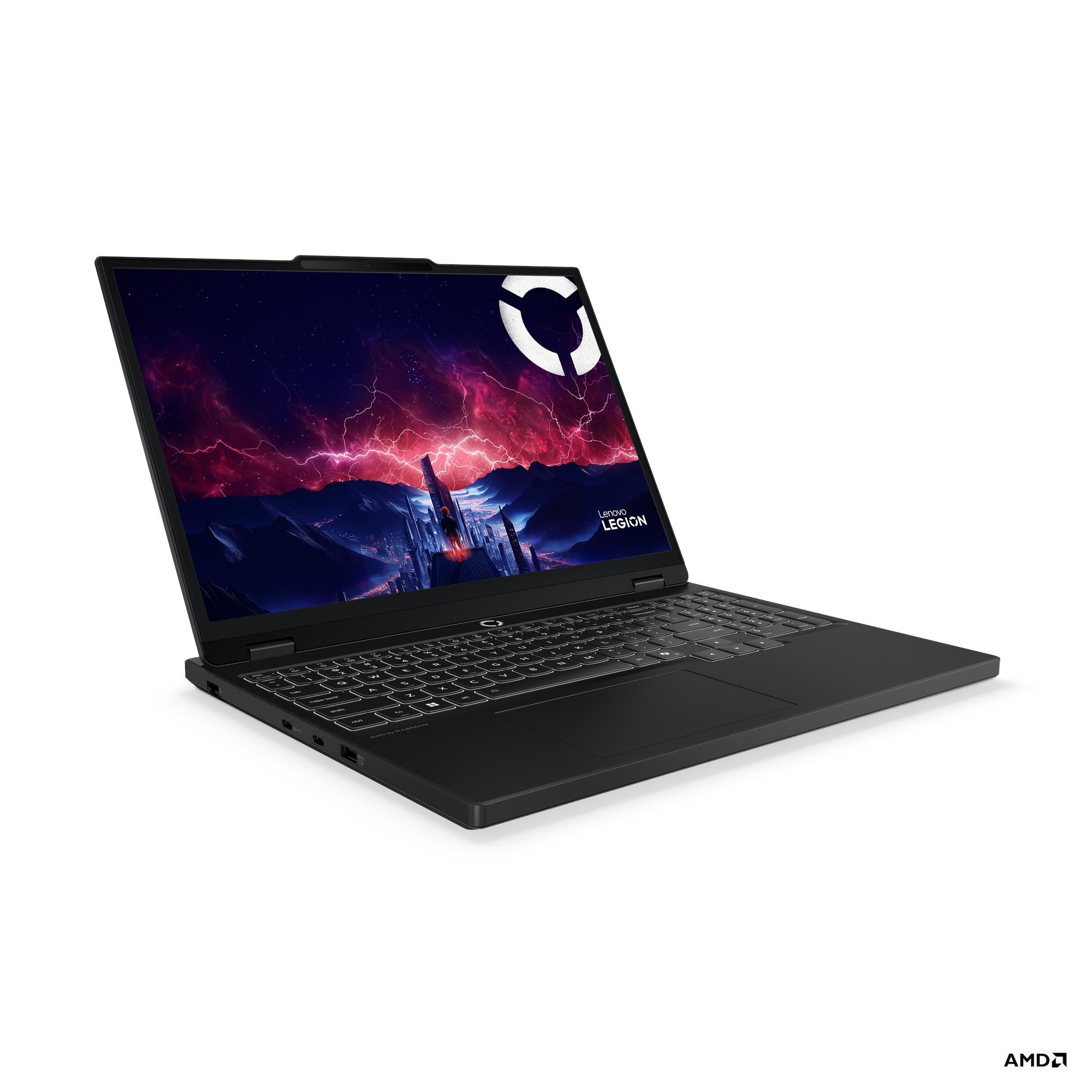 Gaming 15.1 Legion 5 15AKP10, WQXGA OLED 165Hz, Procesor AMD RyzenTM Al 7 350 , 24GB DDR5, 1TB SSD, GeForce RTX 5070 8GB, No OS, Eclipse Black, 3Yr "83F1006CRM" (timbru verde 3.5 lei)