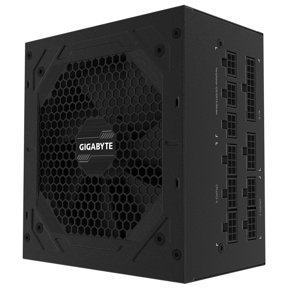 SURSA SURSA GIGABYTE , 850 W, modulara, ATX 12V 2.31, fan 120 mm x 1, 80 Plus Gold, "GP-P850GM" (timbru verde 2 lei)