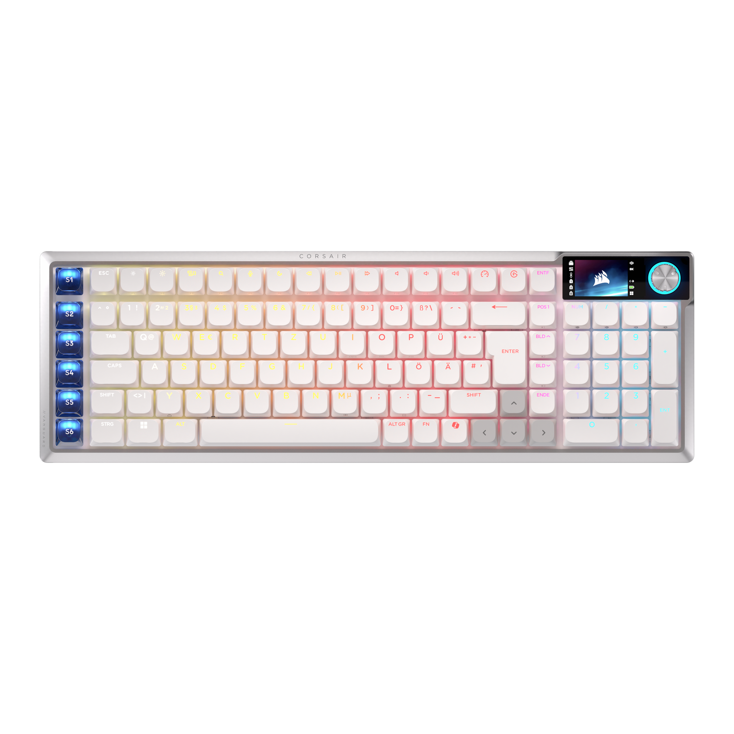 Tastatura CR Gaming VANGUARD AIR 99 WH "CH-91H901B-NA"