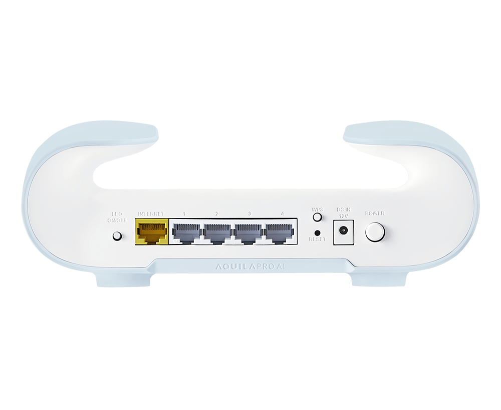 ROUTER D-Link wireless AX6000 Wi-Fi 6,1 x 2.5 Gigabit WAN, 4 porturi LAN Gigabit, 2.4 Ghz/5 Ghz dual band, 8 antene interne, WI-FI 6 "M60" (timbru verde 0.8 lei)