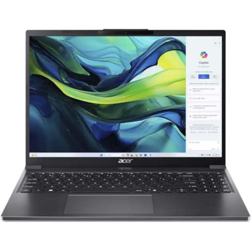 15.3 Aspire Go 15 AG15-51P, WUXGA IPS, Procesor Intelxxxx CoreTM i7-1355U ( up to 5.00 GHz), 16GB DDR5, 512GB SSD, Intel Integrated Graphics, No OS,Steel Gray "NX.J51EX.00T"