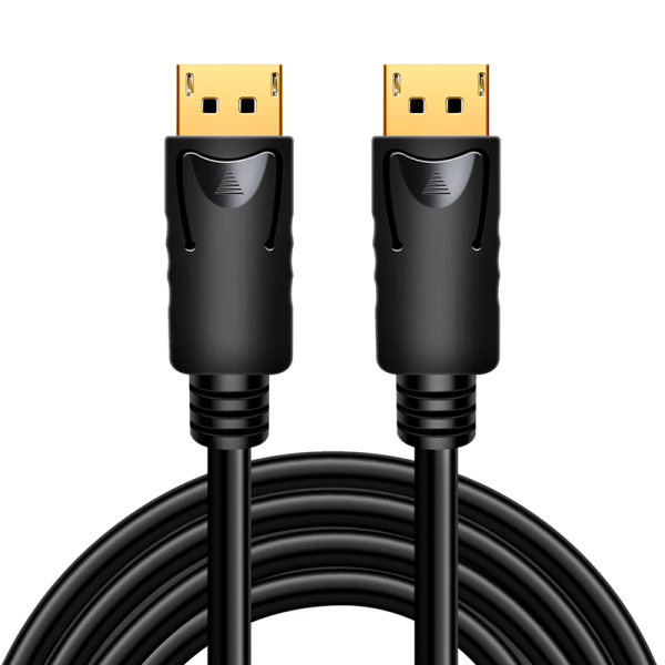 CABLU video LOGILINK, DisplayPort (T) la DisplayPort (T) 1.2, 5m, conectori auriti, rezolutie maxima 4K (3840 x 2160) la 60 Hz, plastic, triplu ecranaj, CCS, negru, "CD0103" (timbru verde 0.8 lei)